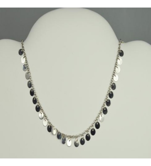 WHITE GOLD NECKLACE