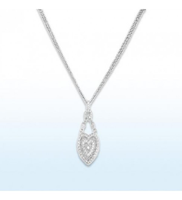 WHITE GOLD NECKLACE